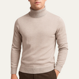 Men's Classic Turtleneck Sweater | Timeless Comfort & Style