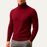 Men's Classic Turtleneck Sweater | Timeless Comfort & Style