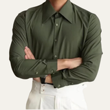 Men's Slim Fit Business Dress Shirt | Professional Style, Modern Comfort