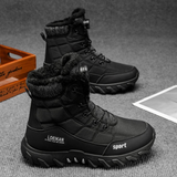Men's Waterproof Snow Boots | Warm Fur Lined Anti-Slip Winter Protection
