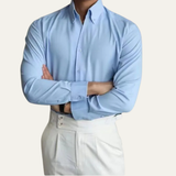 Men's Slim Fit Business Dress Shirt | Professional Style, Modern Comfort