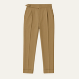 Men's Tailored Pleated Pants | High Waisted, Sophisticated Style