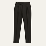 Men's Tailored Pleated Pants | High Waisted, Sophisticated Style