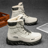 Men's Waterproof Snow Boots | Warm Fur Lined Anti-Slip Winter Protection