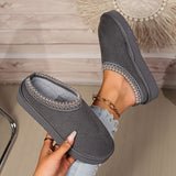 Women's Cosy House Slippers - Soft Lined Non-Slip Indoor Shoes