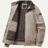 Men's Shearling Winter Bomber Jacket | Ultimate Warmth, Classic Style