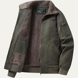 Men's Shearling Winter Bomber Jacket | Ultimate Warmth, Classic Style