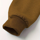 Men's Hooded Fleece-Lined Zip-Up Jacket - Cosy Winter Layer