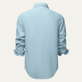 Men's Linen Cotton Business Shirt | Professional Comfort & Breathable Style