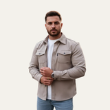 Men's Cotton Blend Button Up Shirt | Modern Comfort, Classic Style