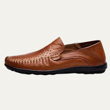Men's Summer Loafers | Breathable Leather Comfort