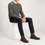 Men's Leather Ankle Boots | Durable Combat Style
