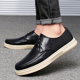 Men's Leather Look Sneakers | Comfortable, Stylish