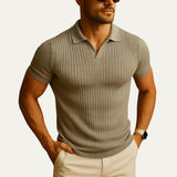 Men's Knit Polo Shirt | Summer Comfort & Classic Style