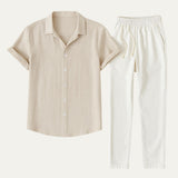 Men's Linen Summer Sets | Breathable Coastal Style