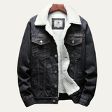 Men's Fleece Lined Denim Jacket | Warm, Classic Style