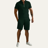 Men's Polo Shirt and Shorts Set | Effortless Summer Style