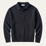 Men's Cashmere Polo Sweater | Premium Comfort, Timeless Style