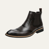 Men's Chelsea Boots | Premium Leather Brogue Style