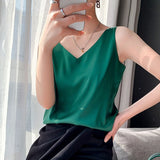 Draped Satin Tank Top | Luxurious Flow, Timeless Elegance
