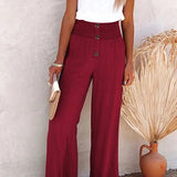 High-Waisted Trousers | Comfortable Relaxed Fit