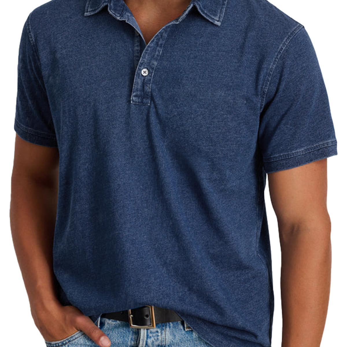 Men's Classic Polo Shirt – Refined Fit Short Sleeve Casual Top