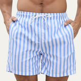 Men's Striped Swim Shorts | Premium Comfort, Beach-Ready Style