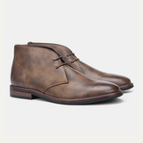 Men's Leather Chukka Boots | Timeless Style, All-Season Comfort