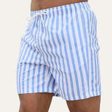 Men's Striped Swim Shorts | Premium Comfort, Beach-Ready Style