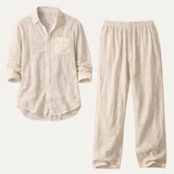 Men's Linen Two Piece Set | Effortless Summer Style