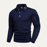 Men's Quick Dry Polo Shirt | Trendy Long Sleeve Comfort