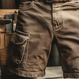 Men's Vintage Cargo Shorts – Relaxed Fit Utility Summer Shorts