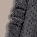 Men's Textured Winter Jacket – Warm Casual Outerwear with Character
