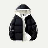 London Men's Waterproof Puffer Jacket | Luxury Winter Warmth & Urban Style