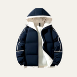 London Men's Waterproof Puffer Jacket | Luxury Winter Warmth & Urban Style