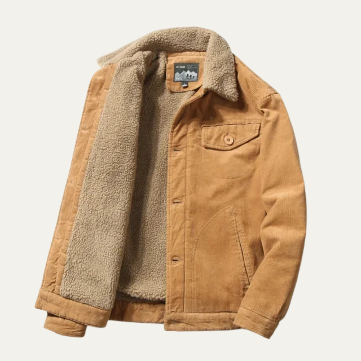 Men's Winter Corduroy Jacket | Classic Warmth, Timeless Style
