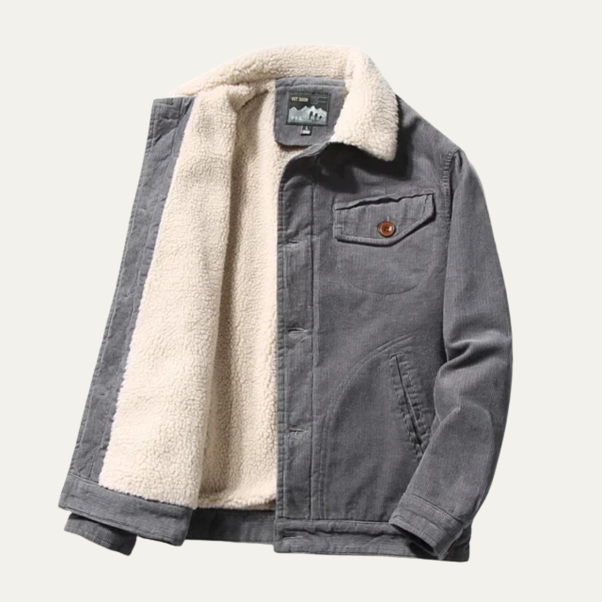 Men's Winter Corduroy Jacket | Classic Warmth, Timeless Style