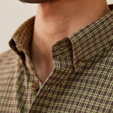 Men's Vintage Checkered Dress Shirt | Classic Comfort & Timeless Style