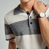 Men's Knitted Polo Shirt | Breathable Comfort, Timeless Style