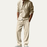 Men's Linen Two Piece Set | Effortless Summer Style