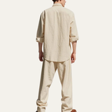Men's Linen Two Piece Set | Effortless Summer Style
