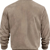 Men's Lightweight Zip-Up Jacket - Everyday Casual Layer