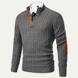 Men's Cable Knit Sweater | Premium Comfort, Timeless Style