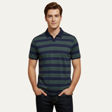 Men's Striped Polo Shirt | Classic Summer Style