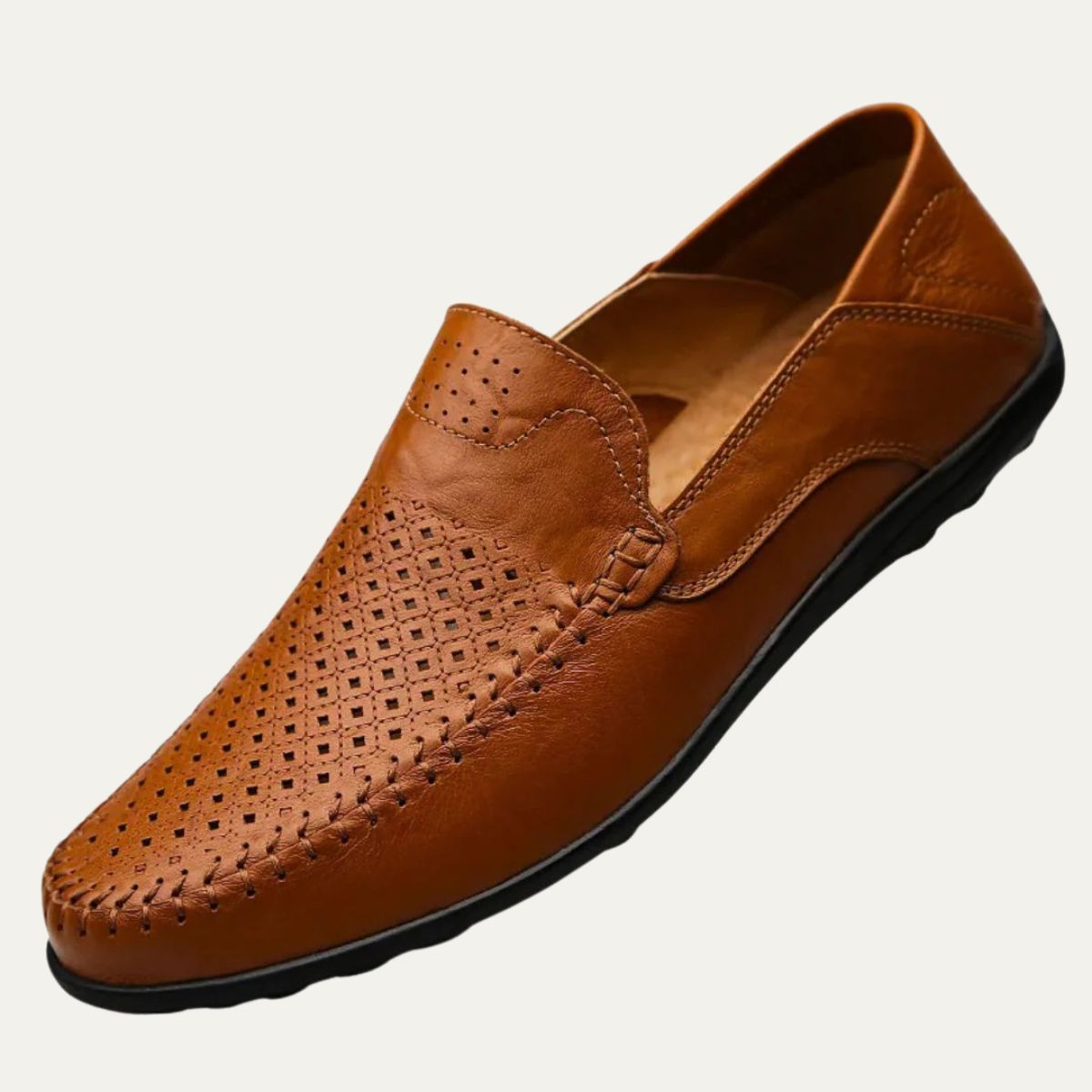 Men's Summer Loafers | Breathable Leather Comfort