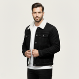 Men's Fleece Lined Denim Jacket | Warm, Classic Style