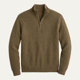 Men's Half Zip Merino Wool Sweater | Premium Comfort, Classic Style