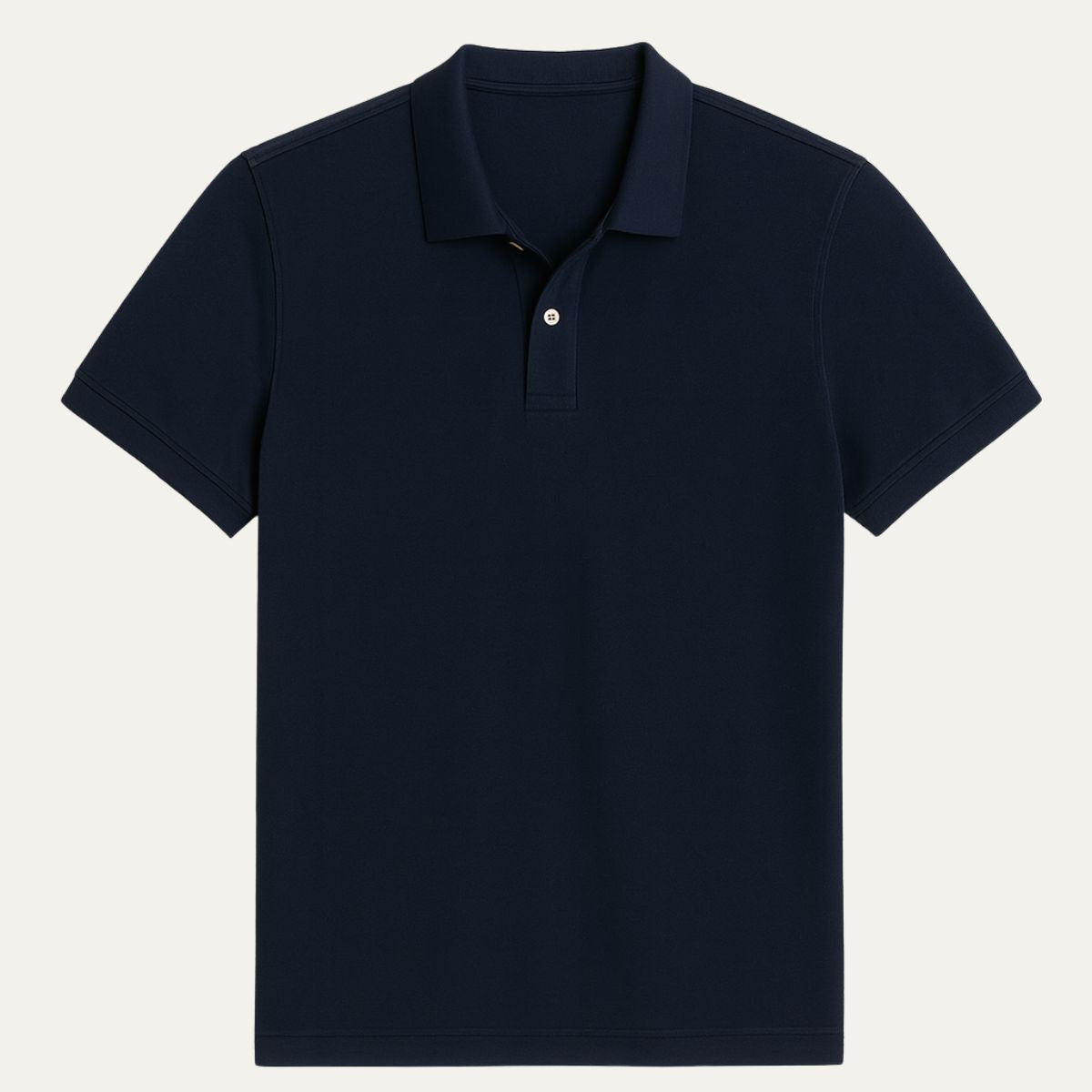 Classic White Polo Shirt for Men | Timeless Old Money Elegance