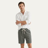 Men's Linen Drawstring Shorts | Comfortable Summer Style