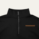 Men's Warm Stand Collar Half Zip Sweater | Cozy Comfort, Modern Style